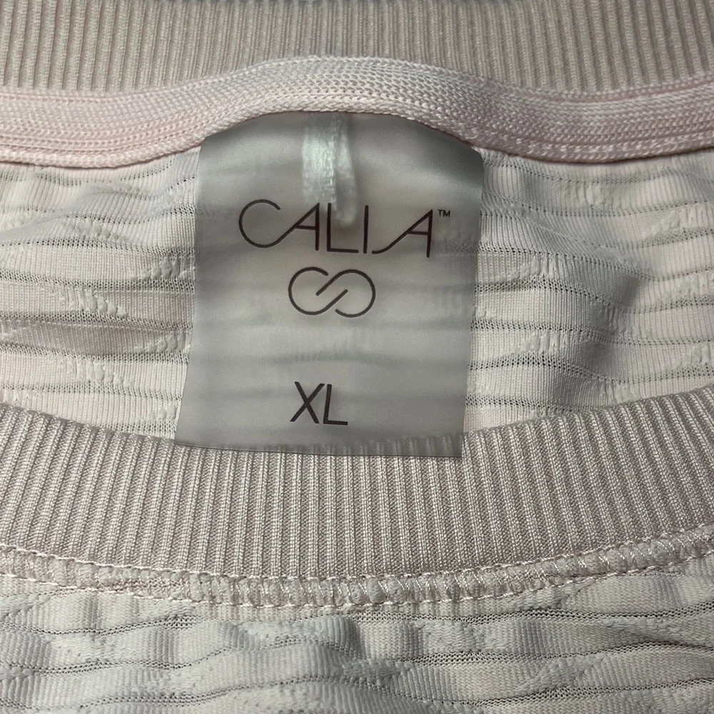 Calia women’s Light Pink Striped Tank Top - Picture 2 of 6